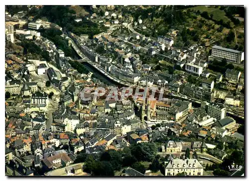 Cartes postales moderne En avion au dessus de Tulle Correze Vue generale