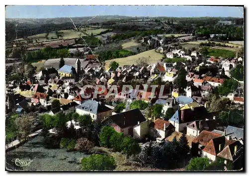 Moderne Karte Juillac Correze Vue aerienne