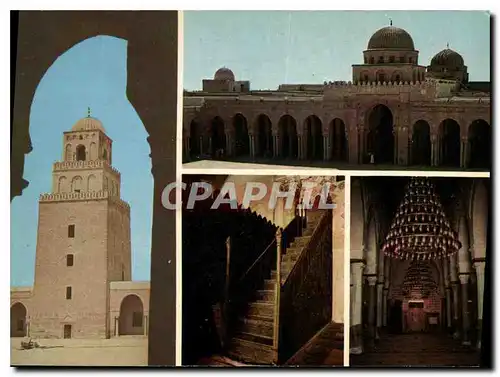 Cartes postales moderne Kairouan Tunisie La Grande Mosquee