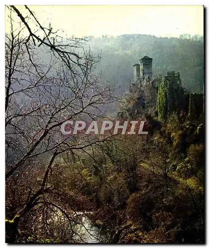 Moderne Karte La Correze Touristique Environs de Saint Cirgues la Loutre