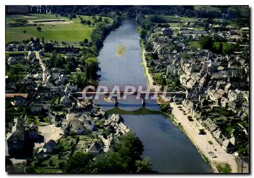 Moderne Karte Argentat Correze Le Pont Neuf La Dordogne Les Quais