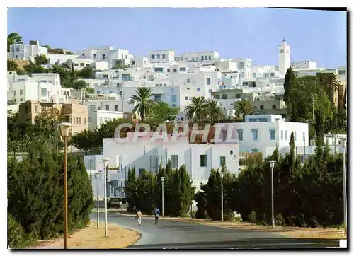 Moderne Karte Tunisie Sidi Bou Saiu