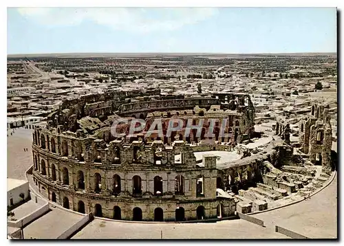 Moderne Karte El Djem L'Amphitheatre romain