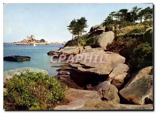 Cartes postales moderne Couleurs et Lumiere de France La Bretagne Sur la Cote de Granit Ploumonach'en Perros Guirex Cote