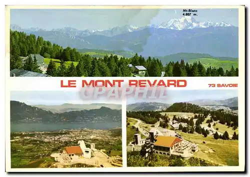 Moderne Karte Le Mont Revard