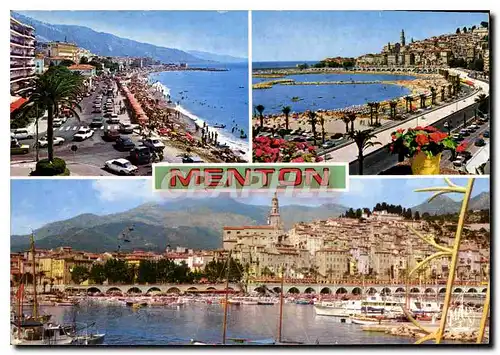 Cartes postales moderne Menton Perle de France