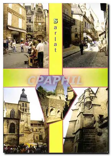 Cartes postales moderne Sarlat Dordogne Capitale du Perigord Noir Vues diverses