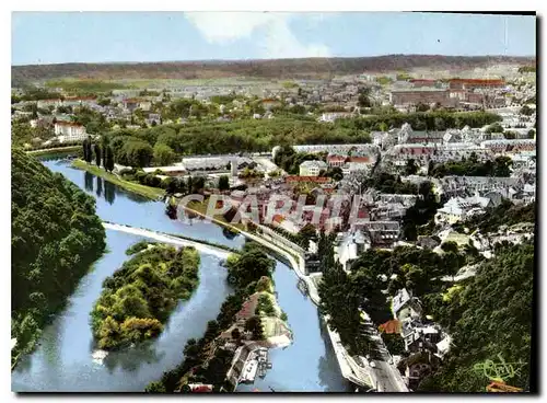 Cartes postales moderne Besancon Doubs Vue generale prise depuis la Citadelle en direction de la Promenade