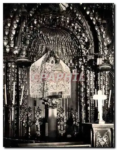 Moderne Karte Chatres Eure et Loir La Cathedrale La Vierge du Pillar