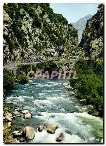 Cartes postales moderne La vallee de la Roya Alpes Mar