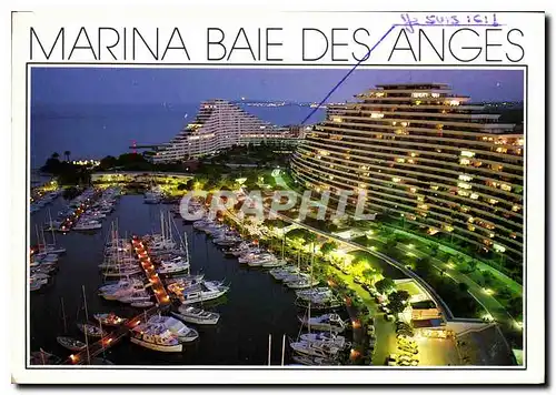 Cartes postales moderne Marina Baie des Anges Villeneuve Loubet Plage