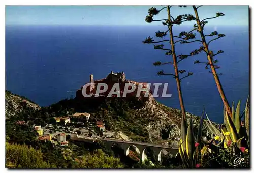 Cartes postales moderne Cote d'Azur Carrefour Mondial du Tourismo Eze Veritable nid d'aigle