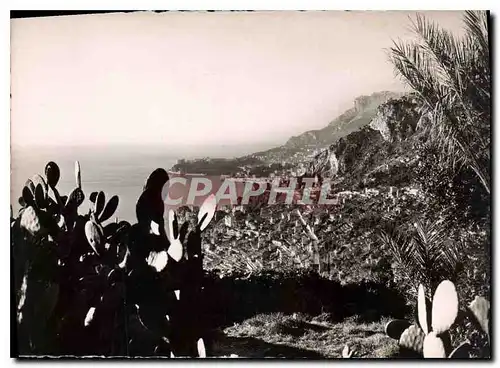 Cartes postales moderne Roquebrune Cap Martin Vue sur le Quartier Bon Voyage