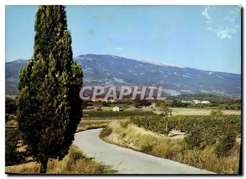 Moderne Karte Les Belles Images de Provence Le Mont Ventoux vue panoramique