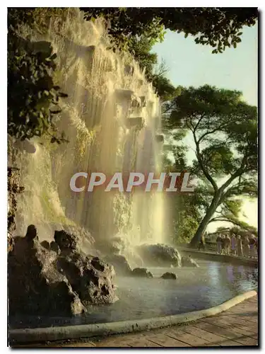 Cartes postales moderne Nice La Cascade du Chateau