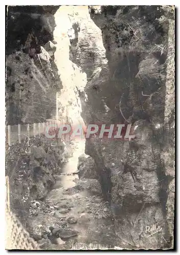 Moderne Karte Les Alpes Maritimes Les Gorges du Cians La Grande Clue