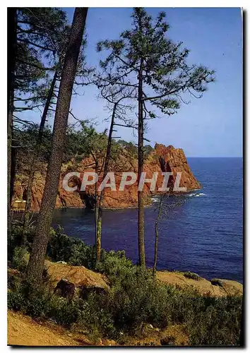 Cartes postales moderne La Cote d'Azur inoubliable La Corniche d'Or Les Roches rouges du Trayas