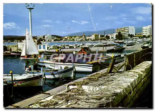 Cartes postales moderne Cote d'Azur le Cros de Cagnes Un coin du Port Abri Bateaux de peche