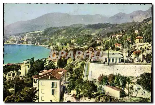 Cartes postales moderne La Cote d'Azur Menton Garavan Vue generale