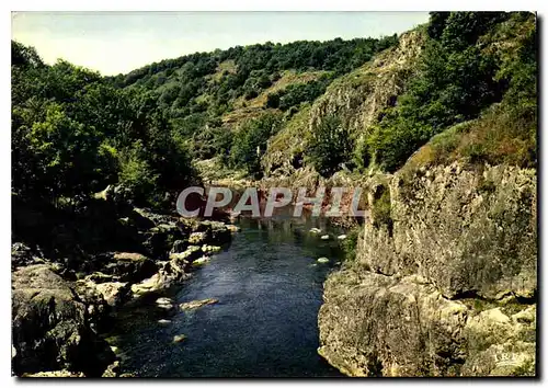 Moderne Karte La Vallee de la Creuse Aux environs d'Anzeme