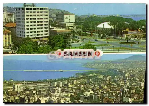 Moderne Karte Samsun Turkey 1985