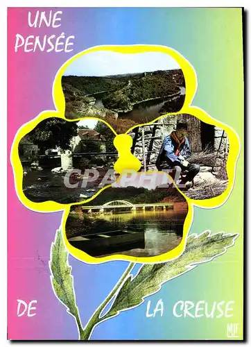 Cartes postales moderne Une Pensee La Creuse
