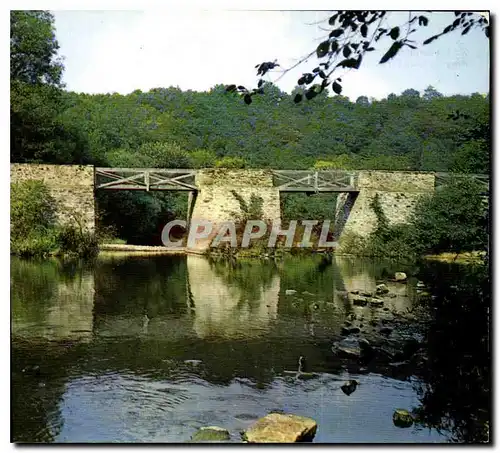 Cartes postales moderne La Creuse Pittoresque Fresselines Creuse Passerelle de Puy Guillon