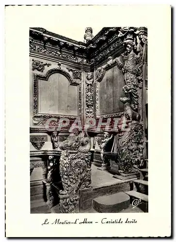 Cartes postales moderne Le Moutier d'Ahun Cariatide devils