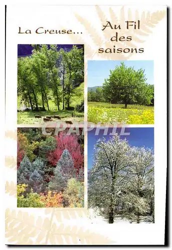 Cartes postales moderne La Creuse au fil des Saisons