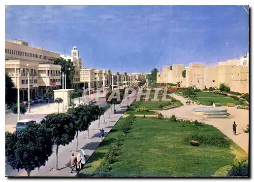 Moderne Karte Sfax le Boulevard exterieur