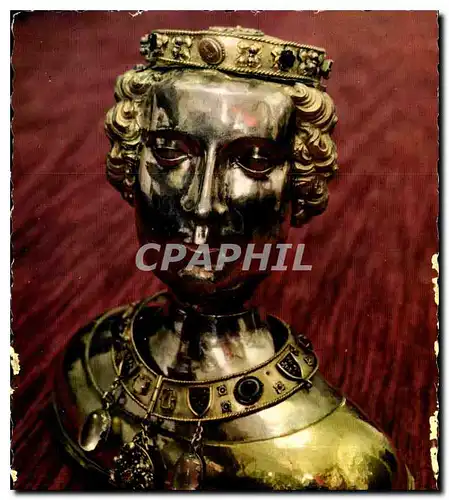 Cartes postales moderne Chambon sur Voueize Creuse Buste reliquaire de Sainte Valerie Piece d'artevrerie du XV siecle