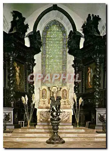 Cartes postales moderne Le Moutier d'Ahun vue des boiseries du Choeur de l'eglise