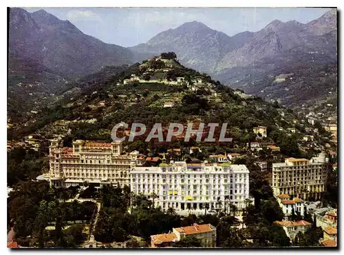 Cartes postales moderne Les Sites Merveilleux de la Cote d'Azur Menton A M la Colline de l'Annonciade au Sommet le Monas