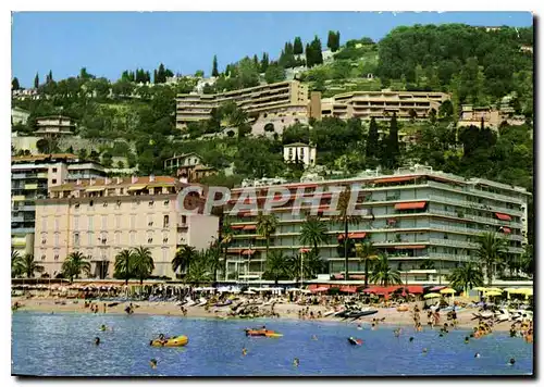 Cartes postales moderne Cote d'Azur Menton A M les Plages et la Promenade