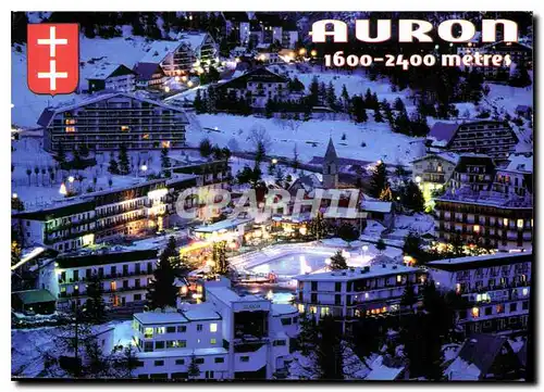 Cartes postales moderne Auron Alpes Maritimes Station Ete Hiver de la Haute Vallee de la Tinee