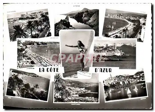 Cartes postales moderne Souvenir de la Cote d'Azur