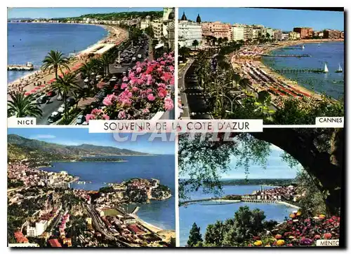 Cartes postales moderne Souvenir de la Cote d'Azur