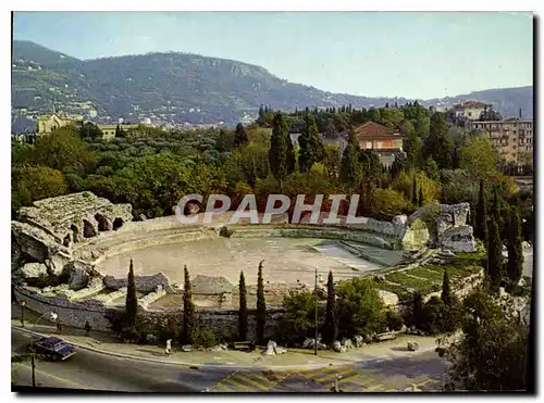 Cartes postales moderne Cote d'Azur Nice les Arenes Vestiges Romains