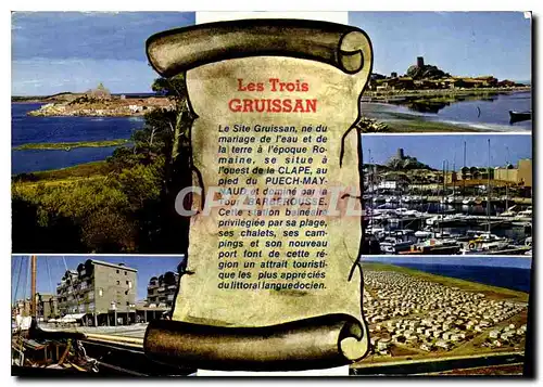 Cartes postales moderne Station du Bas Languedoc Gruissan