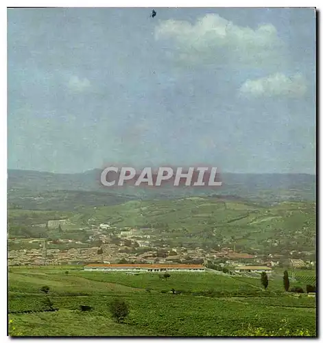 Cartes postales moderne Centre Psychotherapique Saint Joseph de Cluny Limoux vue generale de Limoux au premier Plan les