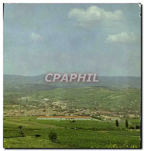 Cartes postales moderne Centre Psychotherapique Saint Joseph de Cluny Limoux vue generale de Limoux au premier Plan les