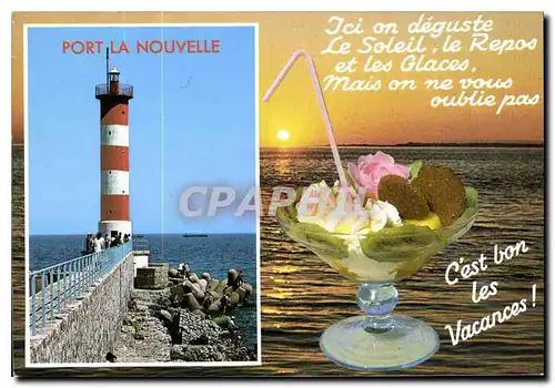 Cartes postales moderne Port la Nouvelle le Phare