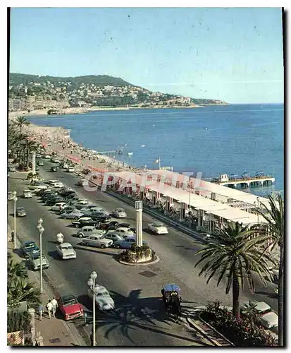 Cartes postales moderne Nice la Promenade des Anglais le Mont Boron