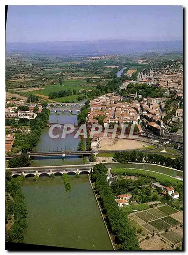 Cartes postales moderne Capitale du Vignoble Languedocien Beziers les 5 Ponts sur l'Orb