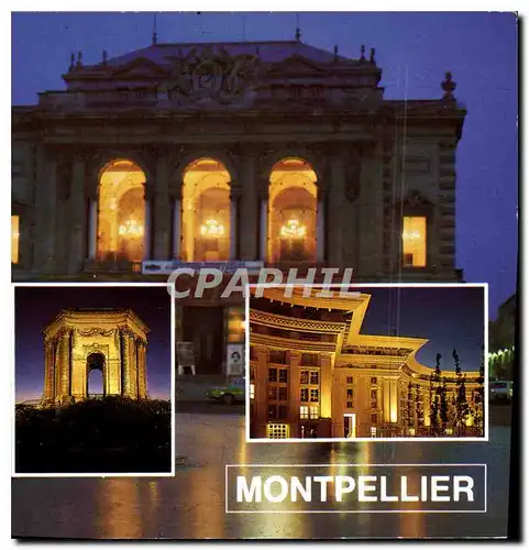 Cartes postales moderne Capitale du Languedoc Montpellier