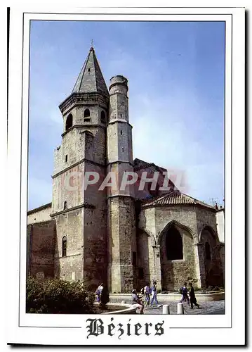 Cartes postales moderne Beziers Herault l'eglise de la Madeleine