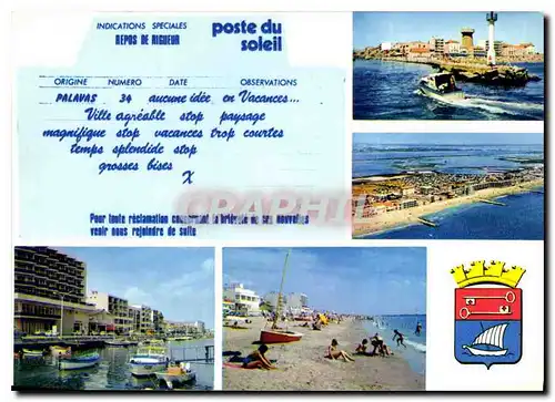 Cartes postales moderne Palavas Herault