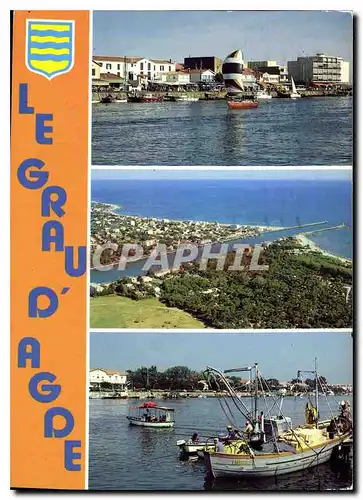 Cartes postales moderne Paysage du Languedoc le Grau d'Agde