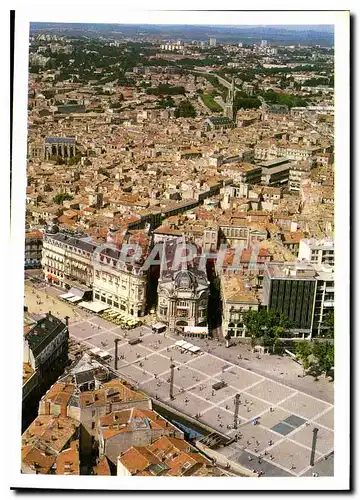 Cartes postales moderne Montpellier Capitale du Languedoc Place de la Comedie