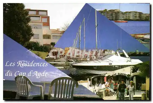 Cartes postales moderne Bureau Lagrange Geci Vacances Batimesnt les Roches Rouges rue des Vaisseaux Cap d'Agde